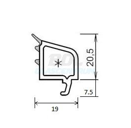 Kunststof glaslatten
